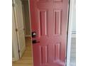 Stylish front door with keyless entry enhances this home's security at 2545 Stockbridge Dr, Charlotte, NC 28210