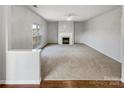 A spacious living room provides a blank canvas for your personal touches at 5810 Dove Point Sw Dr, Concord, NC 28025