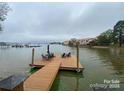 Private dock on the water with seating at 17811 Half Moon Ln # C, Cornelius, NC 28031
