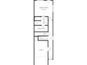 First floor plan featuring garage, primary bedroom, bathroom, and closet at 2428 Arty Ave, Charlotte, NC 28208