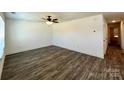 Spacious room with luxury vinyl flooring and a ceiling fan at 324 Ashford St, Chester, SC 29706