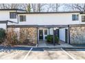 Charming townhome exterior with stone accents, well-manicured landscaping, and clearly marked unit numbers at 3615 Maple Glenn Ln, Charlotte, NC 28226