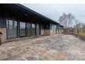 Spacious stone patio perfect for outdoor entertaining and relaxation at 404 Downing Dr, Kings Mountain, NC 28086