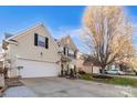 Attractive two-story home with a lovely front yard and a convenient driveway at 417 Galesburg Dr, Monroe, NC 28110