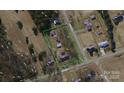 A labeled map of a property parcel showing land boundaries, location of buildings, and nearby roads at 2375 E Nc 10 Hwy None, Conover, NC 28613