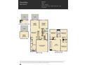 Layout of Sweetbay Walk Collection showcasing 2-story, 4 beds, 2.5 baths, and 2-car garage, illustrating optional features at 4465 Dusty Orchard Rd, Kannapolis, NC 28081