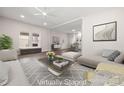 Open-concept living room provides easy access to the kitchen and other living areas at 167 Saluda St, Chester, SC 29706