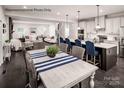 Open-concept dining area connecting to the kitchen and living room, perfect for entertaining at 3022 Bramble Hedge Rd # 3269, Indian Trail, NC 28079