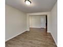 Inviting living room featuring wood-look flooring and an open layout at 600 Hunley St, Monroe, NC 28112
