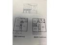 A detailed floor plan showcasing the layout of a two-story home including the kitchen, bedrooms, and living spaces at 421 Rocky Brook Dr, Shelby, NC 28150