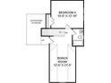 Upstairs floor plan showing Bedroom 4 and Bonus Room at 2018 Mantle Ridge Dr, Indian Trail, NC 28079