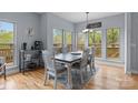 Cozy dining area with bright, natural light and outdoor views at 9004 Cebu Ct, Fort Mill, SC 29708