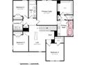 Second floor layout, featuring a primary suite, bedrooms, bathrooms, a loft, and laundry room at 162 Holsworthy Dr, Mooresville, NC 28115