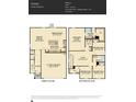 Crane floorplan featuring two story living, with designer kitchen, loft and 2-car garage at 2961 Legacy Ridge Ln, Catawba, NC 28609