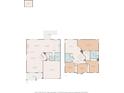 Detailed floorplan showcasing the layout of the home's two floors with room dimensions and features at 118 Glade Valley Ave, Mooresville, NC 28117