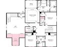 Second floor plan featuring an owner's suite, bedrooms, bathrooms, a loft, and the laundry room at 14703 Keyes Meadow Way, Huntersville, NC 28078