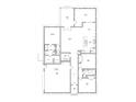 Detailed floor plan showcasing the layout of the home, including bedrooms, bathrooms, and living spaces at 506 Muirfield Way, Salisbury, NC 28144