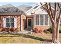 Inviting front entrance with seasonal wreath and well-maintained landscaping at 8525 Kilty Ct, Charlotte, NC 28269