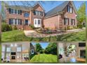Beautiful brick two-story home with landscaped yard and charming details at 3304 Taviston Dr, Waxhaw, NC 28173