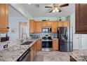 Well-equipped kitchen featuring granite countertops and stainless steel appliances at 3100 Azalea Dr, Fort Mill, SC 29707