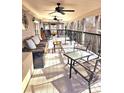 Spacious, covered porch offering ample seating and a relaxing space to enjoy the outdoors at 112 Trestle Cir, New London, NC 28127