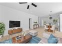 Spacious living room with modern furnishings and a stylish, open-concept design at 1611 Carlton Ave, Kannapolis, NC 28083