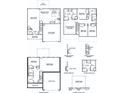 Detailed floor plan showcasing the layout of the home's main floor, upper level, and optional basement at 117 High Rock Ct # 9, Statesville, NC 28677