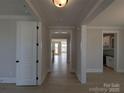 Bright hallway features modern flooring and white trim at 267 Luray Way # 445, Rock Hill, SC 29730