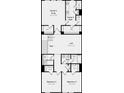 Floor plan showcasing the layout of the home's second floor, including the owner's suite and bedrooms at 8644 Miles Gap Rd, Indian Land, SC 29707