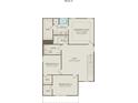 Second floor blueprint features the owner's suite, two bedrooms, a loft, and laundry room at 13014 Garren View Ln # 306, Charlotte, NC 28278