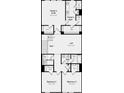 Second-floor floorplan showcases owner's suite, two secondary bedrooms, loft and laundry room at 8648 Miles Gap Rd, Indian Land, SC 29707