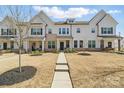 Inviting townhome with clean lines and well-manicured landscaping at 722 Herlong Ave, Rock Hill, SC 29732