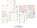 Detailed floor plan showcasing the layout of the home including all rooms and approximate measurements at 8005 Rolling Wheels Rd, Charlotte, NC 28215