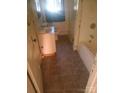 Compact bathroom with tile flooring, shower, toilet, and sink at 544 3Rd St, Chester, SC 29706