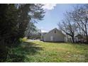 Expansive backyard with a detached garage, offering plenty of room for outdoor activities and relaxation at 257 3Rd Se Ave, Hickory, NC 28602