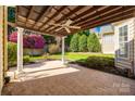 Inviting covered patio with a ceiling fan, perfect for enjoying the outdoors in comfort and style at 974 Platinum Dr, Fort Mill, SC 29708