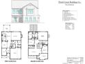 Detailed architectural floor plans showcase the layout of the house at 1554 Landis Hwy, Mooresville, NC 28115