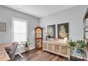 Bright home office with elegant decor, featuring modern furnishings and natural light, ideal for work at 2019 Taylorcrest Dr, Fort Mill, SC 29715