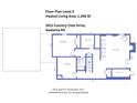 Third level floor plan featuring flex space, mech room, storage room, and bonus room at 3412 Country Club Dr, Gastonia, NC 28056