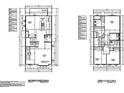 Blueprint of the second floor shows the kitchen, dining, living room, balcony, stairs and a half bathroom at 226 E Morehouse Ave # Twnh A, Mooresville, NC 28117