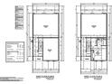 Architectural plan displaying the dimensions and layout of the house's first floor, including the garage, porch, and bonus room at 226 E Morehouse Ave # Twnh B, Mooresville, NC 28117