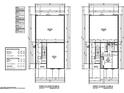 Detailed first floor plan showing garage, bonus room, and porch layouts with measurements at 234 E Morehouse Ave # Twnh E, Mooresville, NC 28117