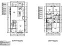 Second and third floor plan highlighting the kitchen, dining, living areas, bedrooms, and bathrooms at 234 E Morehouse Ave # Twnh E, Mooresville, NC 28117