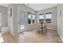 Charming breakfast nook filled with natural light, featuring a cozy table and chairs perfect for morning meals at 197 Tetcott St, Mooresville, NC 28115