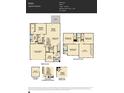 Floorplan featuring first floor, second floor, optional study, optional gourmet kitchen, optional fireplace, and patio at 4171 Skyboat Cir, Fort Mill, SC 29715