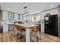 Bright kitchen featuring a large center island, modern appliances, and plenty of cabinet space at 119 Old Hearth Rd, Clover, SC 29710