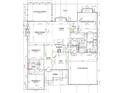 Detailed floor plan showcasing open-concept kitchen, Gathering room, Primary suite, and two car garage at 5947 Tipperary Dr, Denver, NC 28037