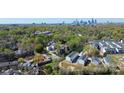 Aerial view showcasing property's proximity to Charlotte's skyline at 2629 Vail Ave, Charlotte, NC 28204