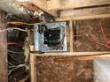Close-up of the electrical box at 3260 Reepsville Rd, Lincolnton, NC 28092