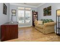 Bright home office featuring a large window and neutral wall paint at 1021 Glen Laurel Dr, Fort Mill, SC 29707